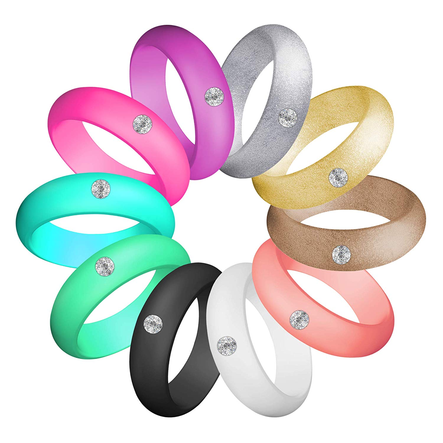 10 popular silicone wedding bands - Reviewed