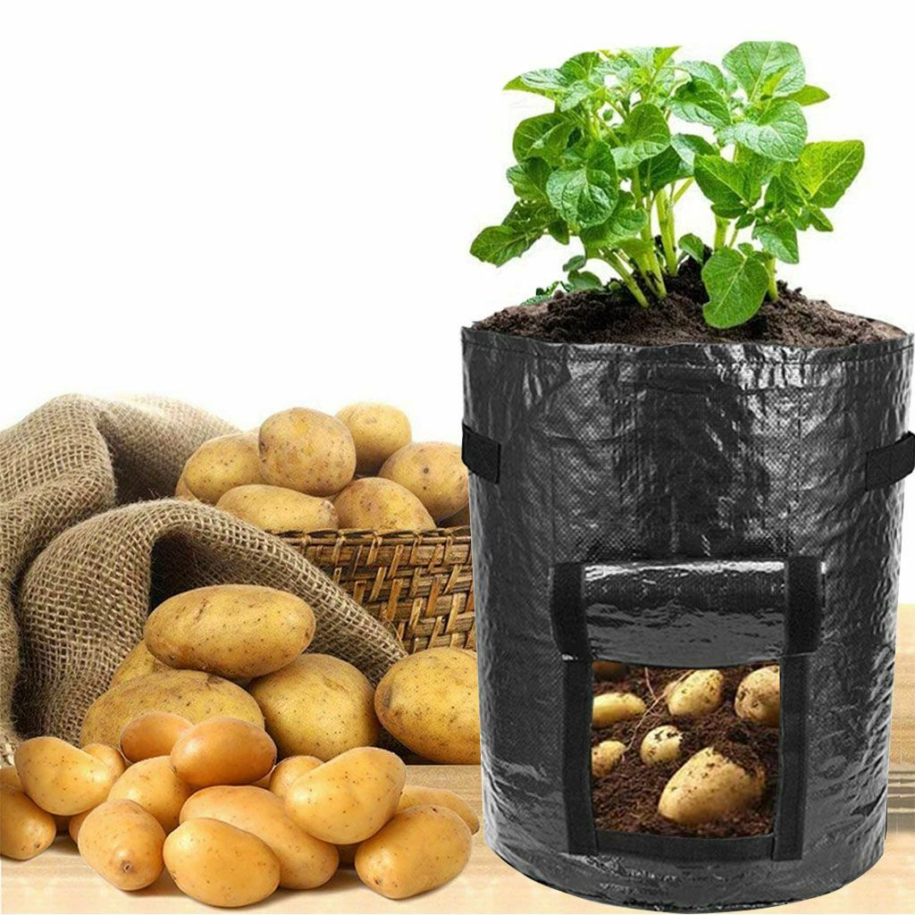 5/7/10 Gallon Garden Potato Grow Bag Vegetables Planter Bags with
